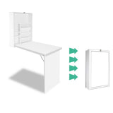 Foldable Desk and Shelf