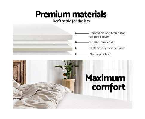 Memory Foam Mattress Topper - Home Insight