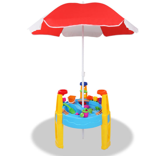 26 Piece Kids Umbrella & Table Set