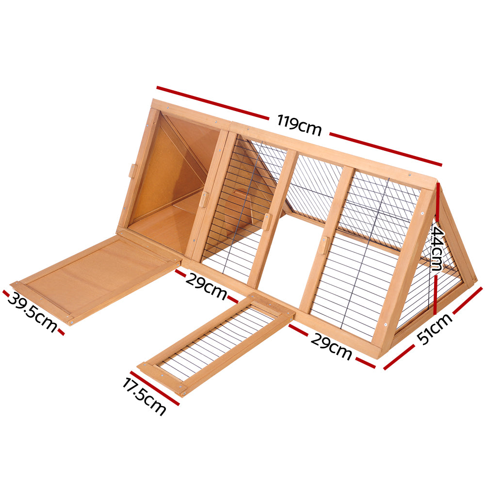 Triangle Pet Hutch 119 cm