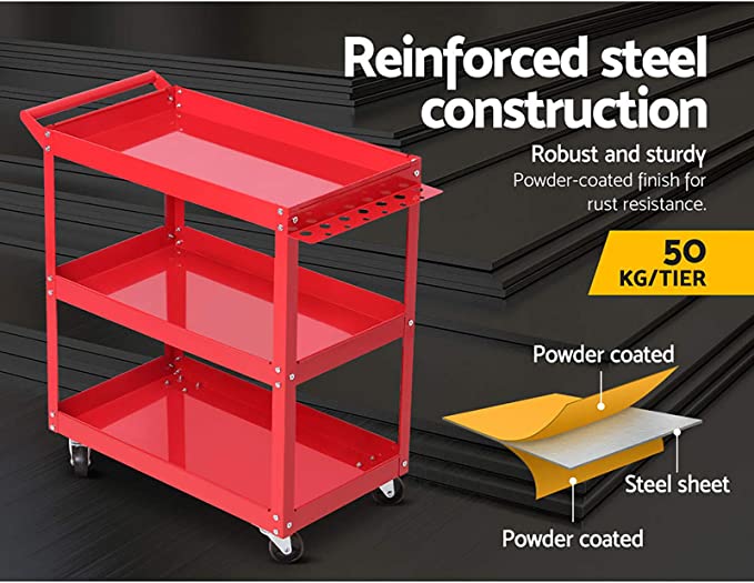 Tool Storage Cart - 3 Tier