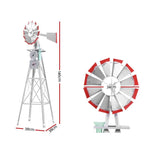 Ornamental Windmill with Thermometer and Rain Gauge