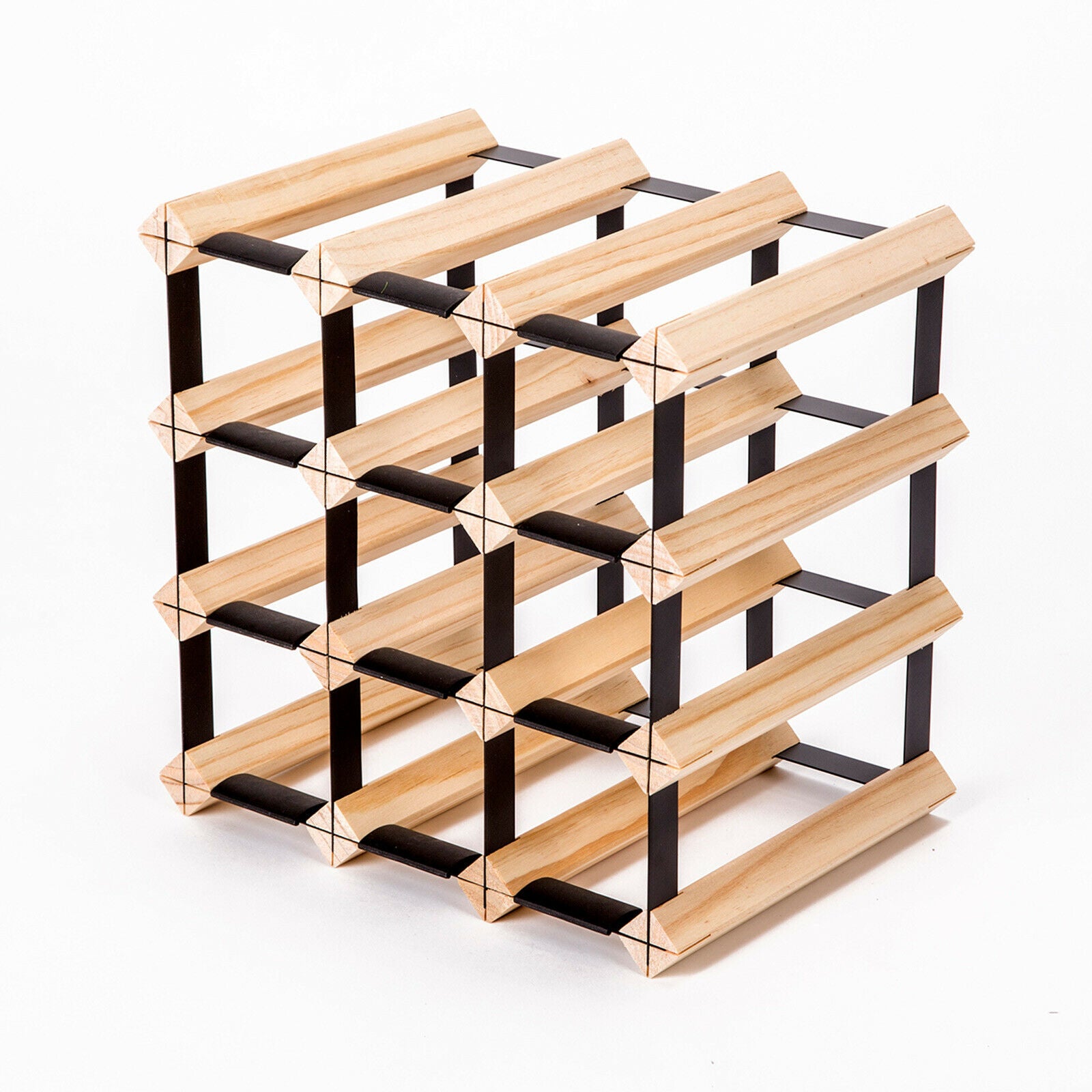 Timber Wine Rack - Home Insight