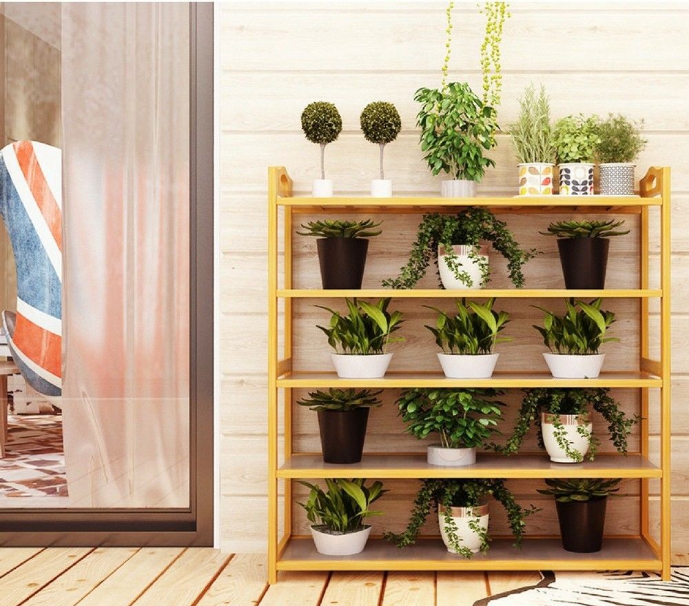 Bamboo Storage Rack - Home Insight