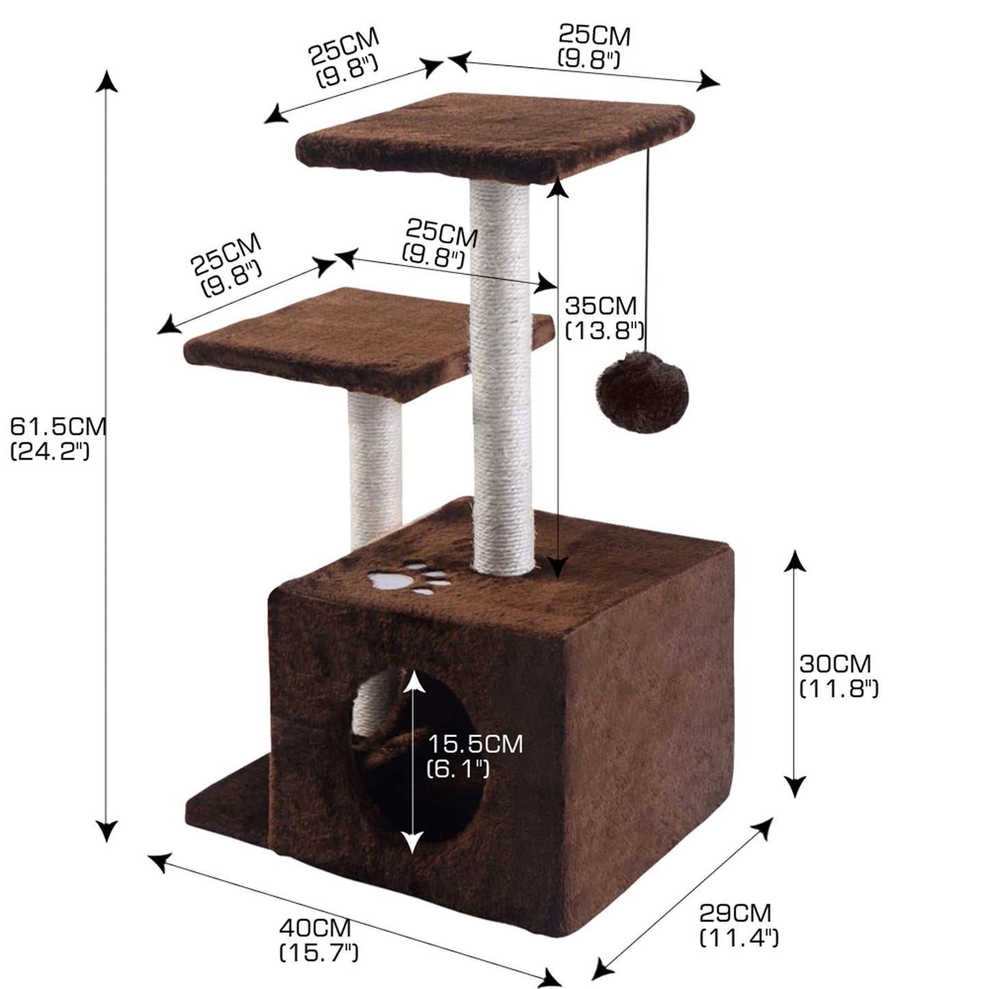 Cat Scratching Post 61cm