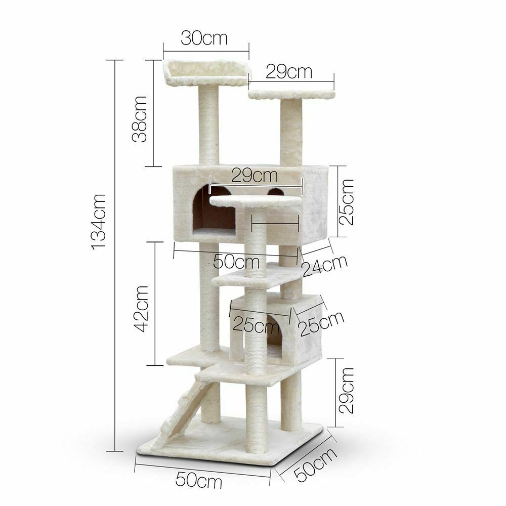 Cat Scratching Castle 134cm - Home Insight