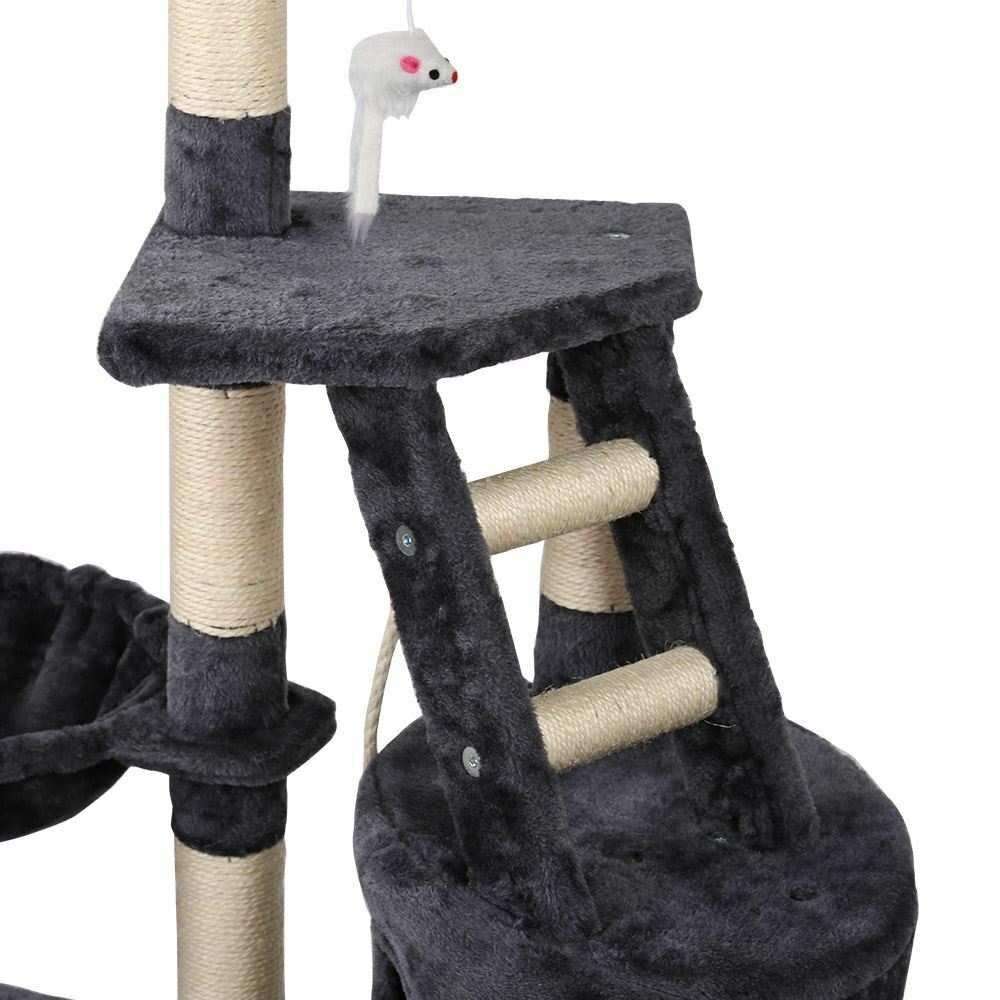 Large Cat Scratching Treehouse 120cm - Home Insight