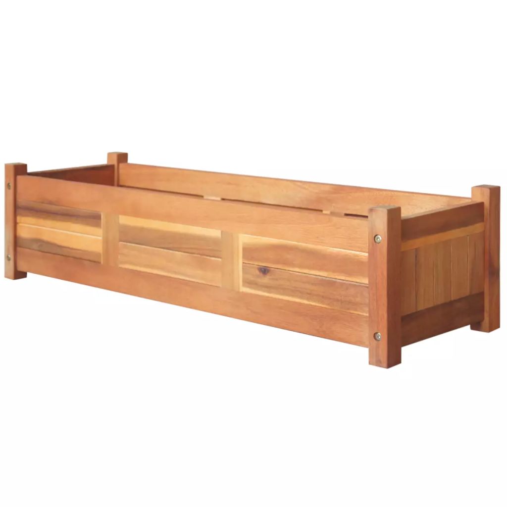Planter Box - Acacia Wood - Home Insight