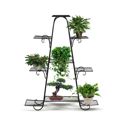 Metal Plant Shelf for 9 Pots