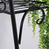 Metal Plant Shelf for 9 Pots