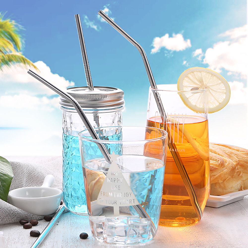 Metal Straws Set - Home Insight