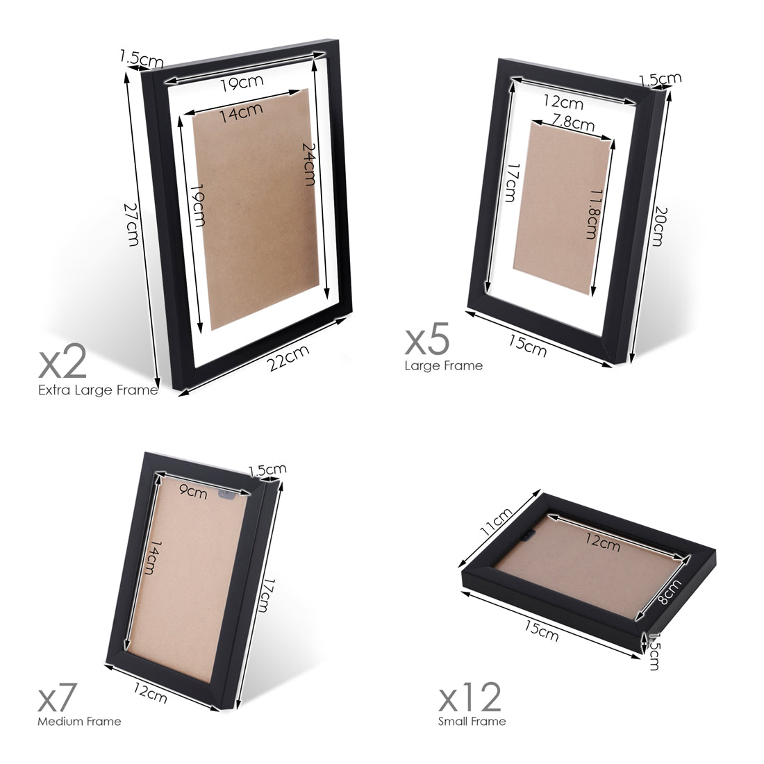 Modern Photo Frame Set - Home Insight