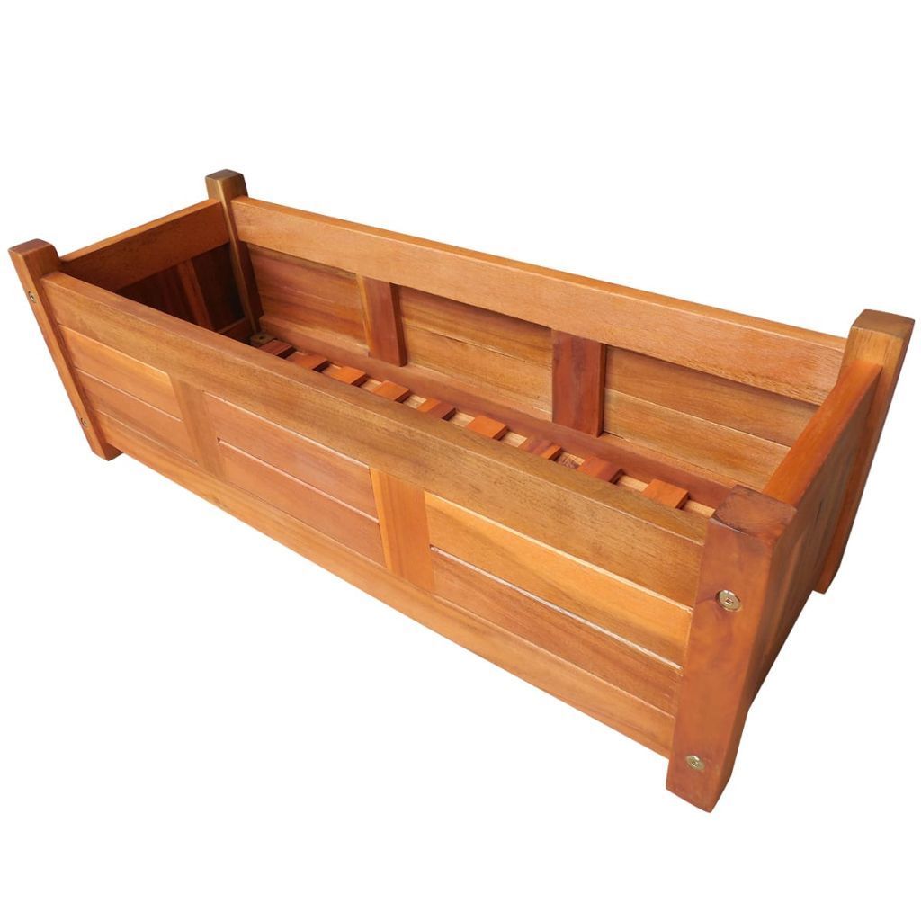 Planter Box - Acacia Wood - Home Insight