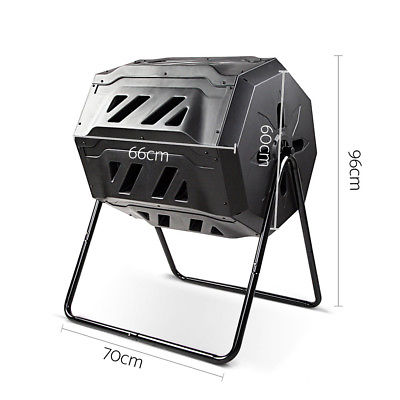 Compost Bin Double Chamber - Home Insight