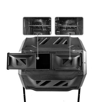 Compost Bin Double Chamber - Home Insight