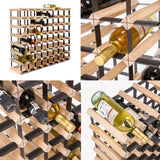 Timber Wine Rack - Home Insight