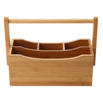 Bamboo Utensil & Condiment Caddy - Home Insight