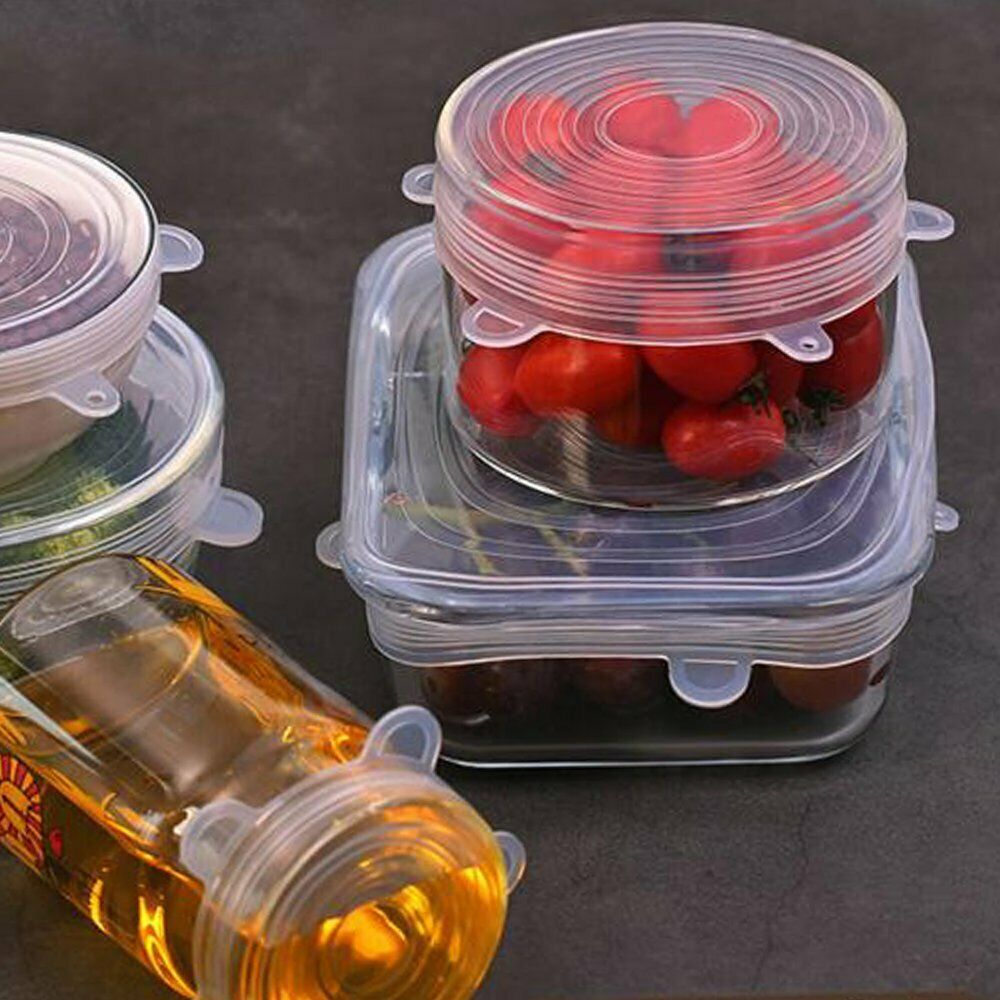 Reusable Silicone Lids - Home Insight