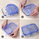 Reusable Silicone Lids - Home Insight